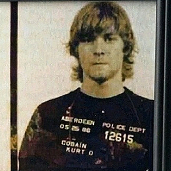 MUSIC Mugshots Kurt Cobain Nirvana Grunge 90s Guitar acoustic Nostalgia Frame - Picture 9 of 10